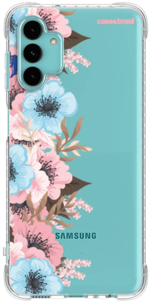 Capinha para Celular Moldura Floral