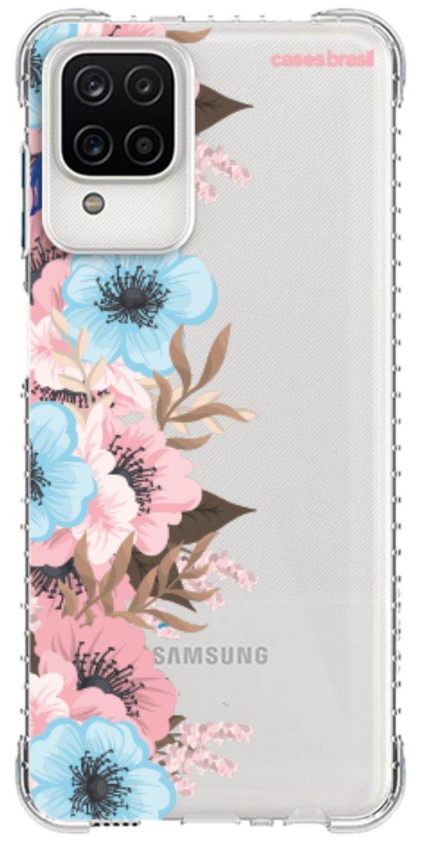 Capinha para Celular Moldura Floral