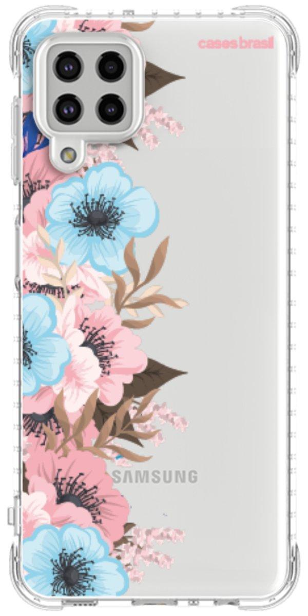 Capinha para Celular Moldura Floral