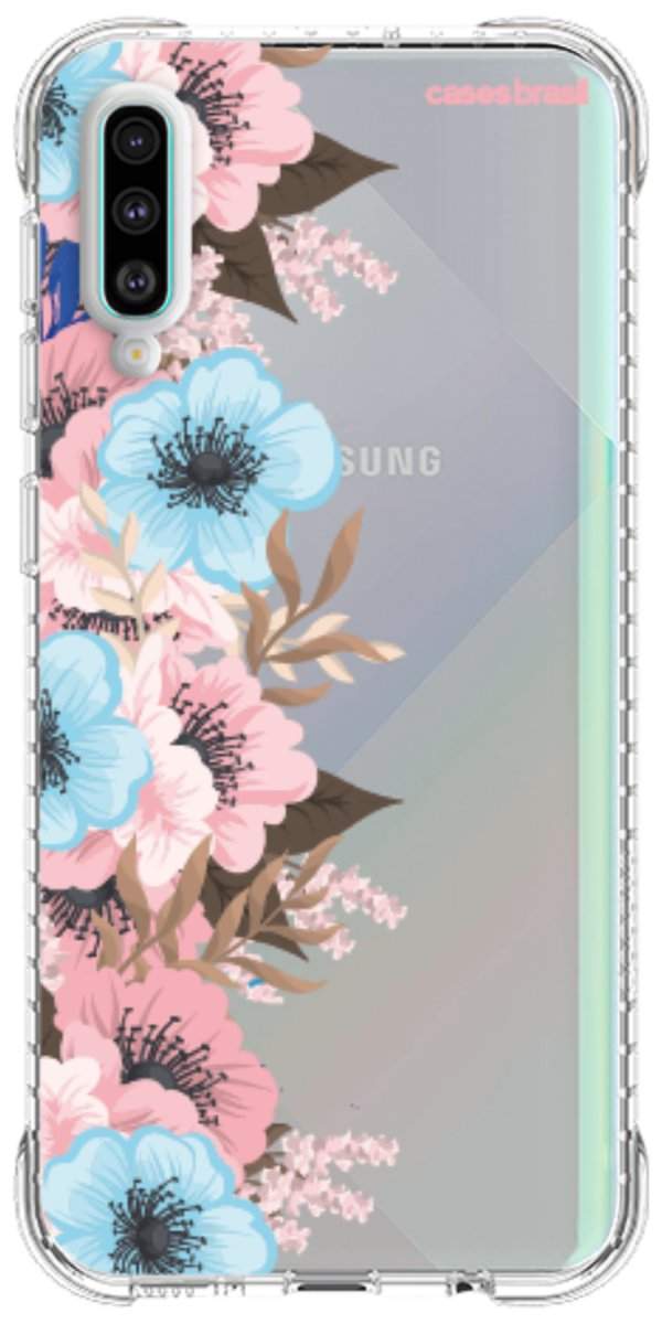 Capinha para Celular Moldura Floral