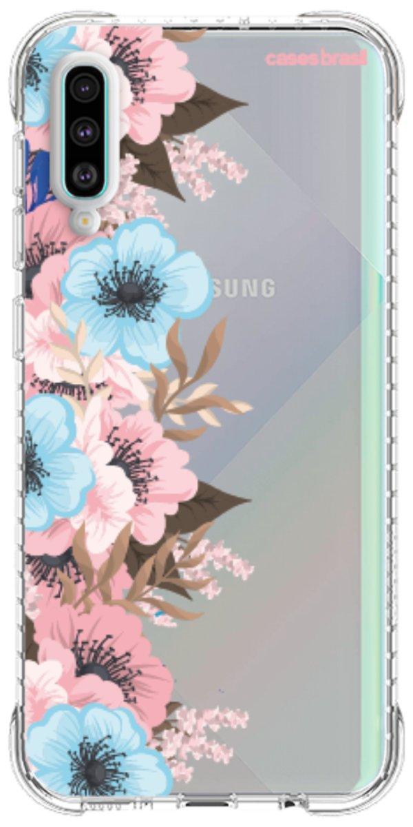 Capinha para Celular Moldura Floral