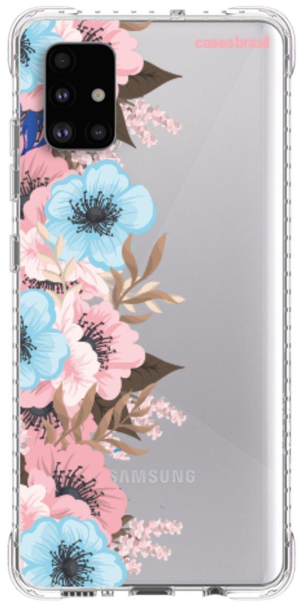 Capinha para Celular Moldura Floral