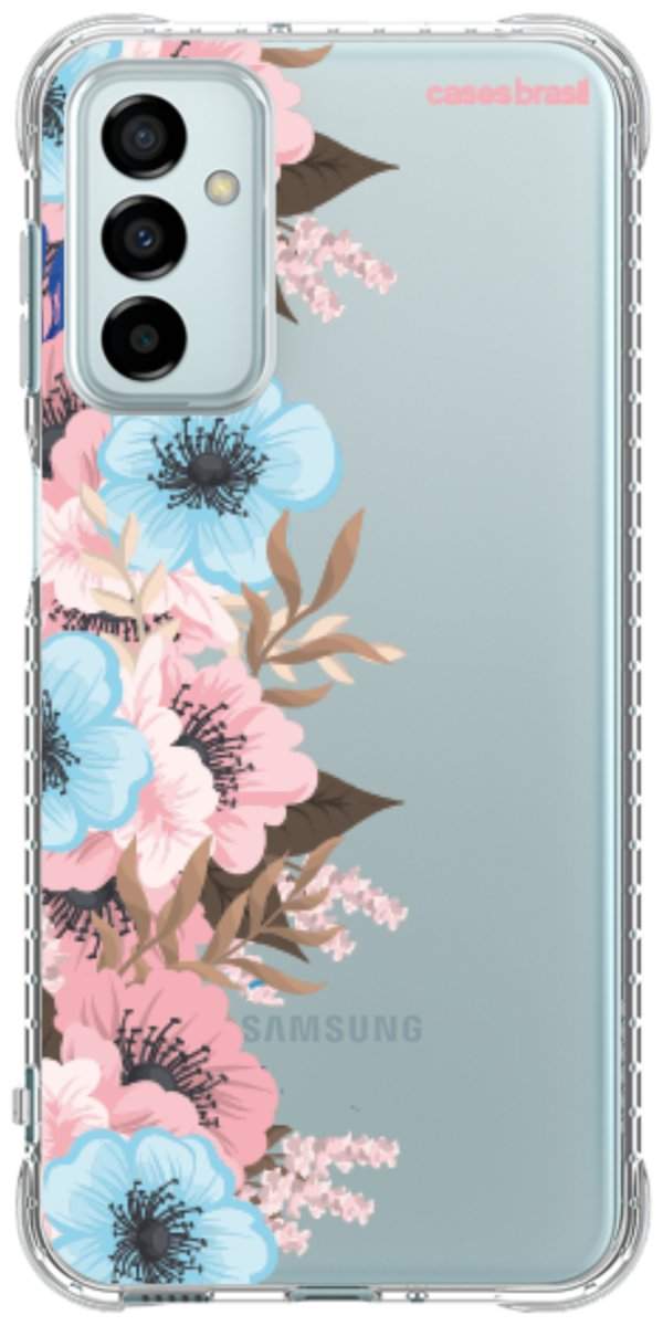 Capinha para Celular Moldura Floral
