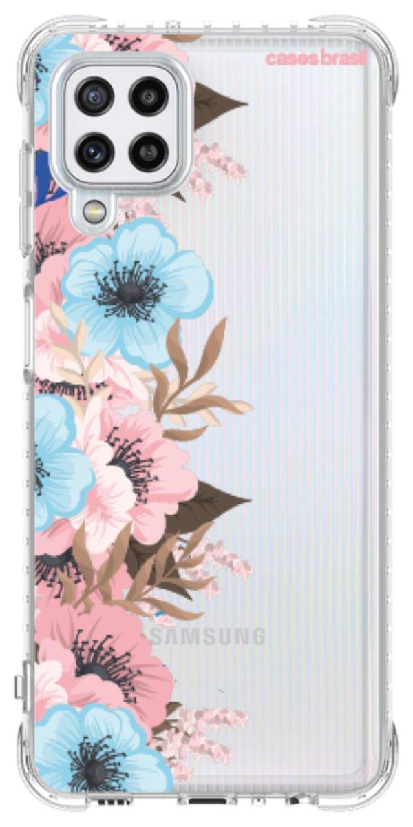 Capinha para Celular Moldura Floral