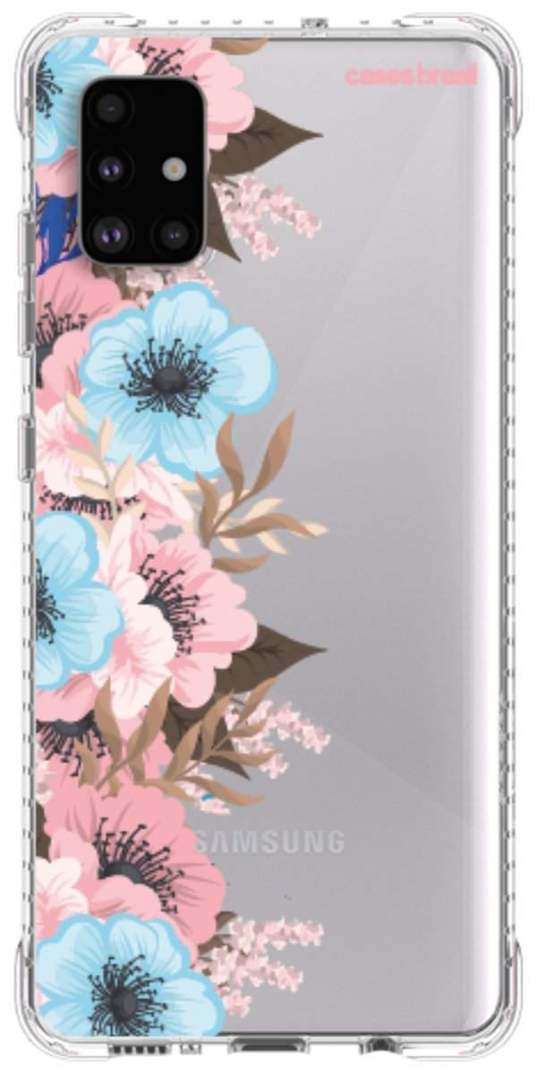 Capinha para Celular Moldura Floral
