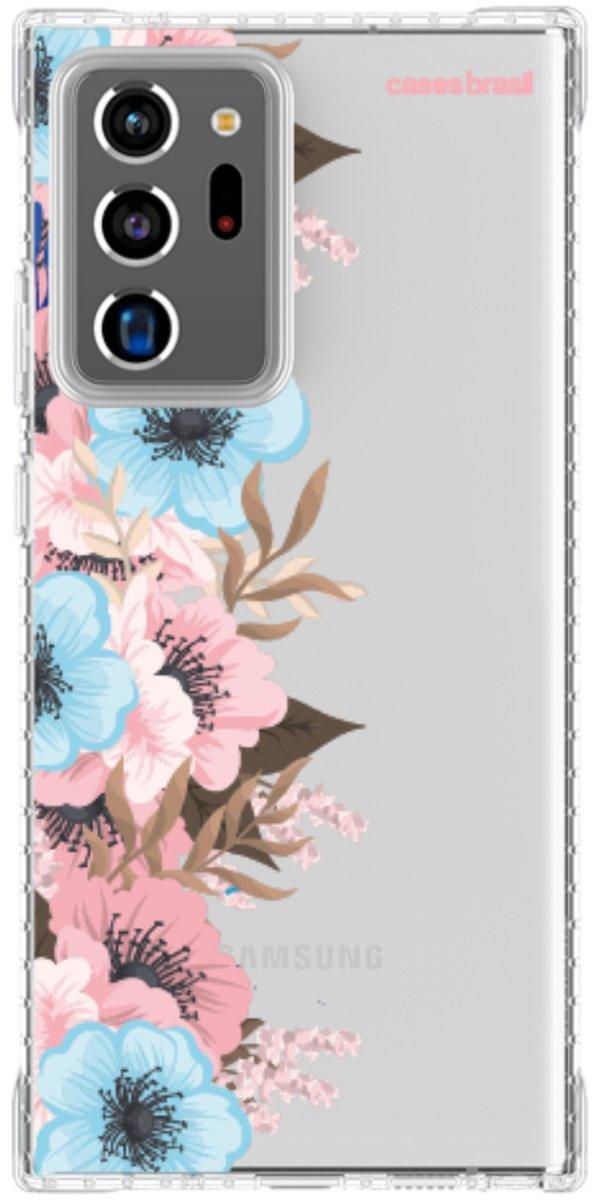 Capinha para Celular Moldura Floral