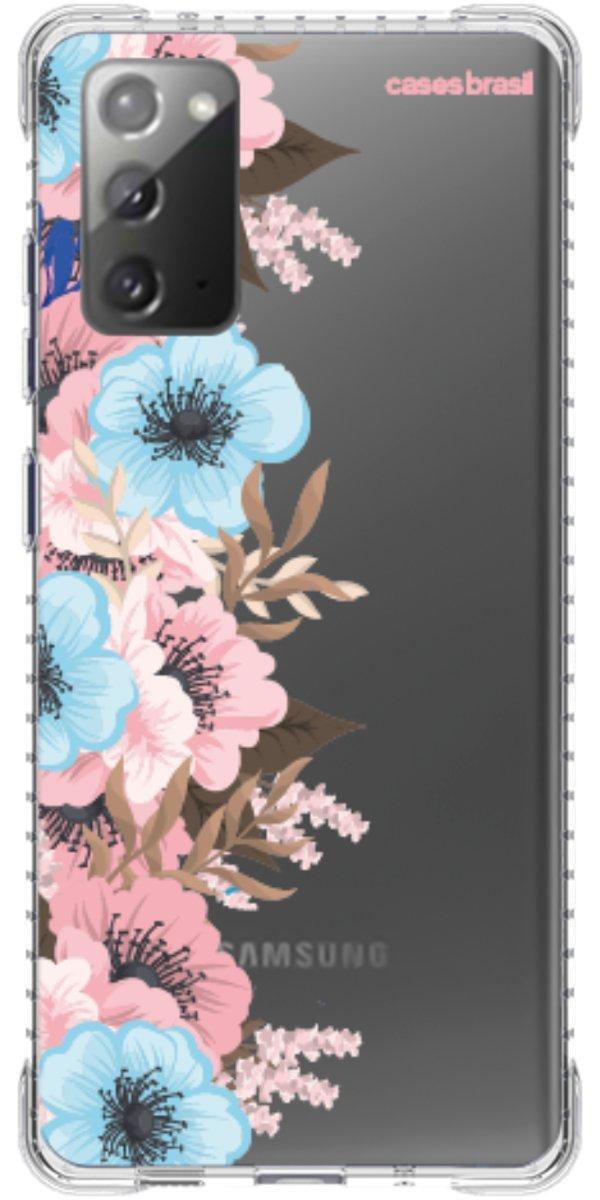Capinha para Celular Moldura Floral
