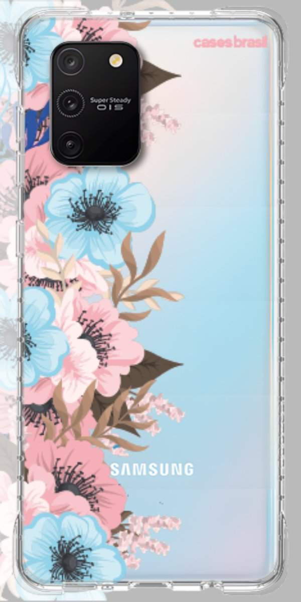 Capinha para Celular Moldura Floral