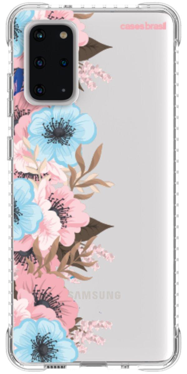 Capinha para Celular Moldura Floral