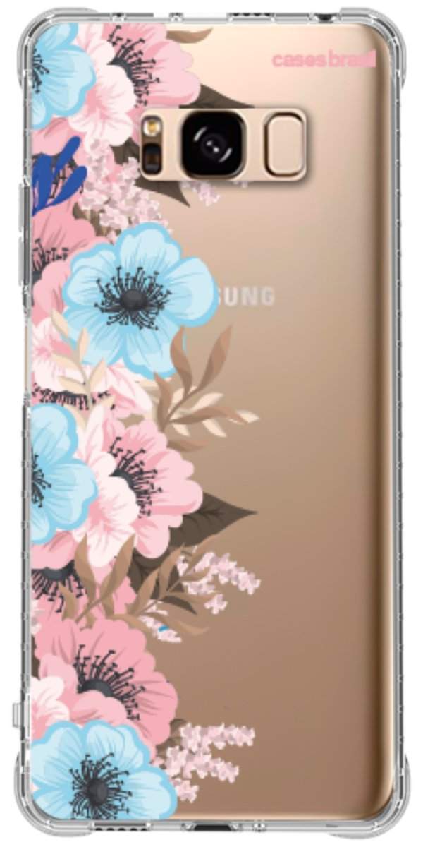 Capinha para Celular Moldura Floral