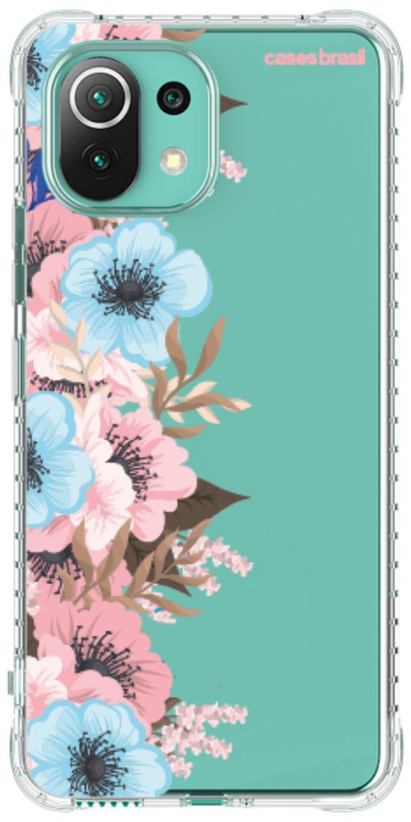 Capinha para Celular Moldura Floral