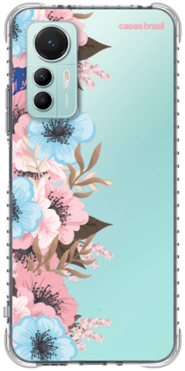 Capinha para Celular Moldura Floral