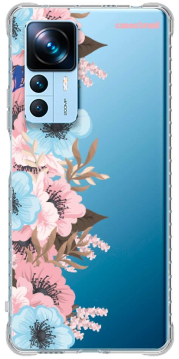 Capinha para Celular Moldura Floral