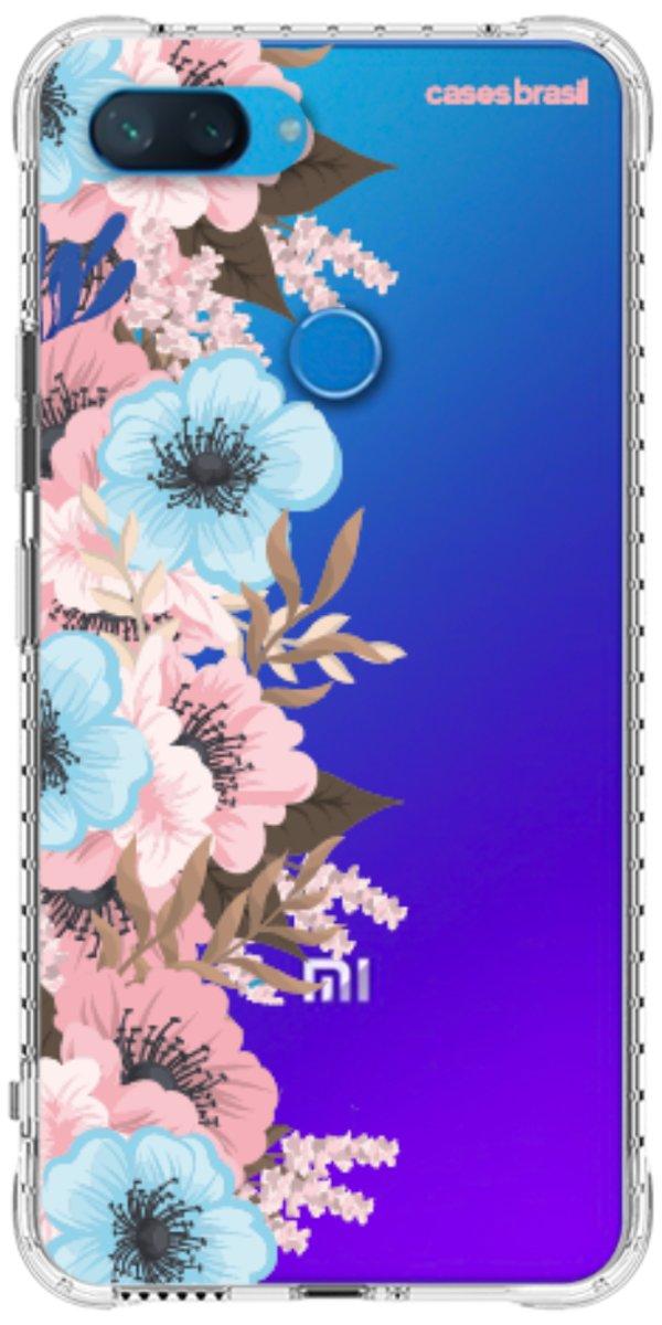 Capinha para Celular Moldura Floral