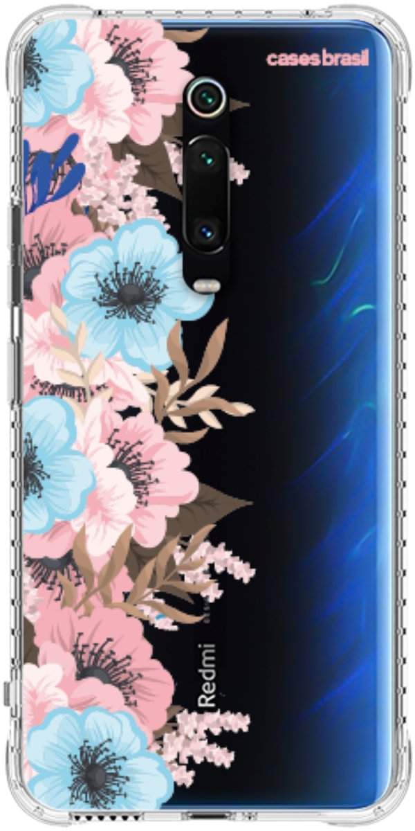 Capinha para Celular Moldura Floral