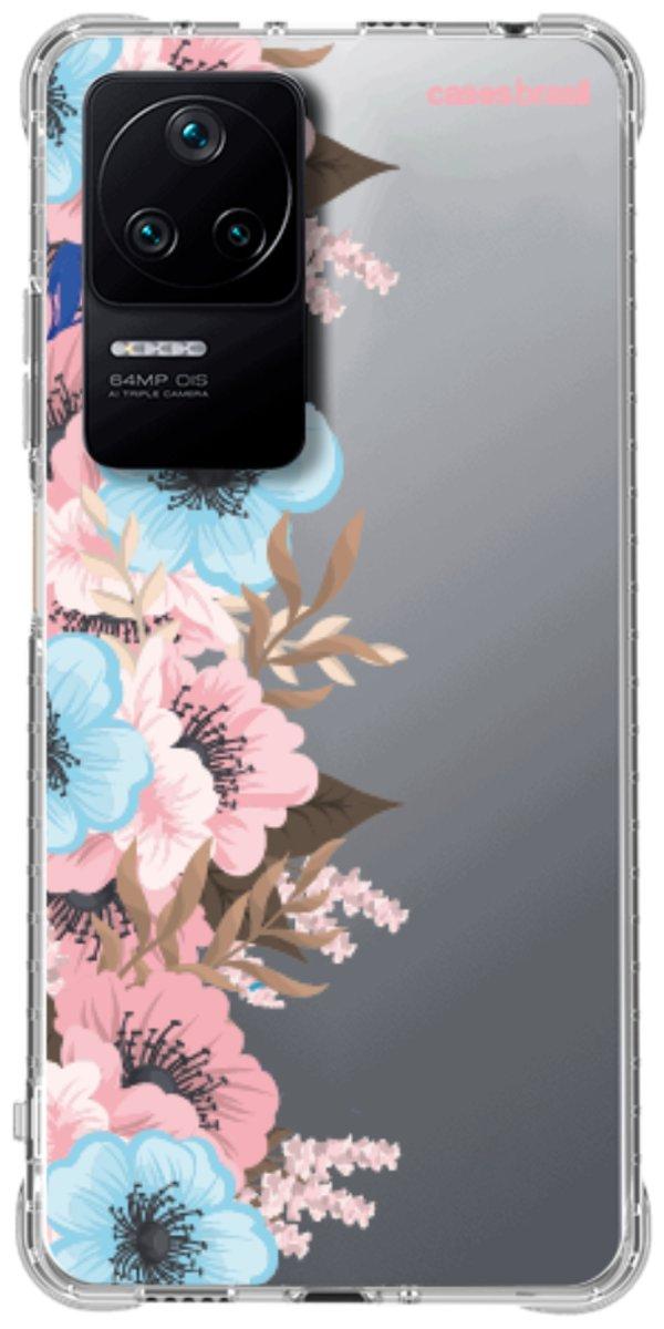 Capinha para Celular Moldura Floral