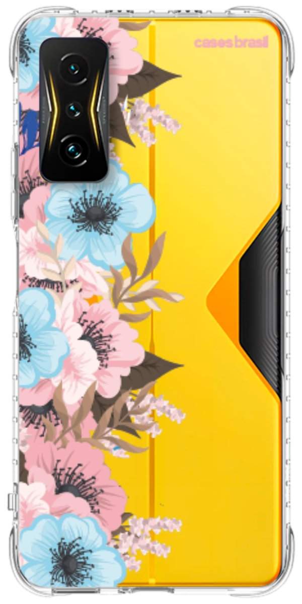 Capinha para Celular Moldura Floral