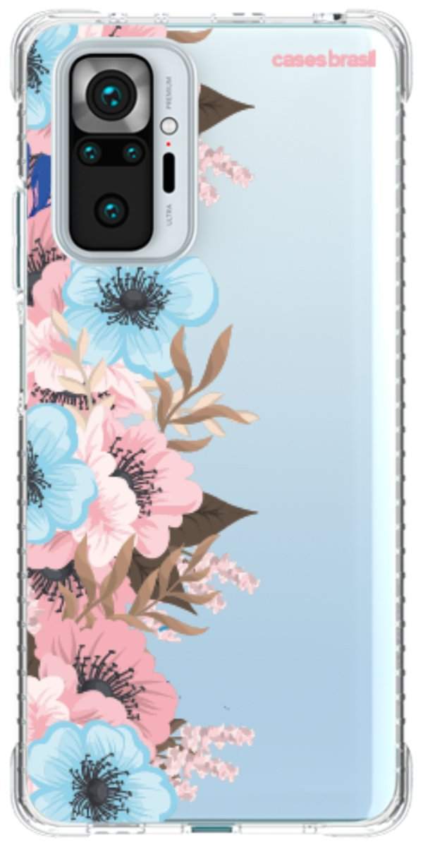 Capinha para Celular Moldura Floral
