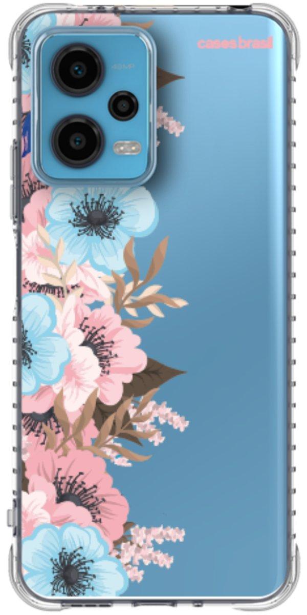 Capinha para Celular Moldura Floral