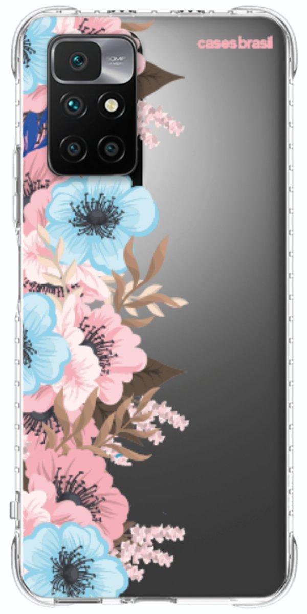 Capinha para Celular Moldura Floral