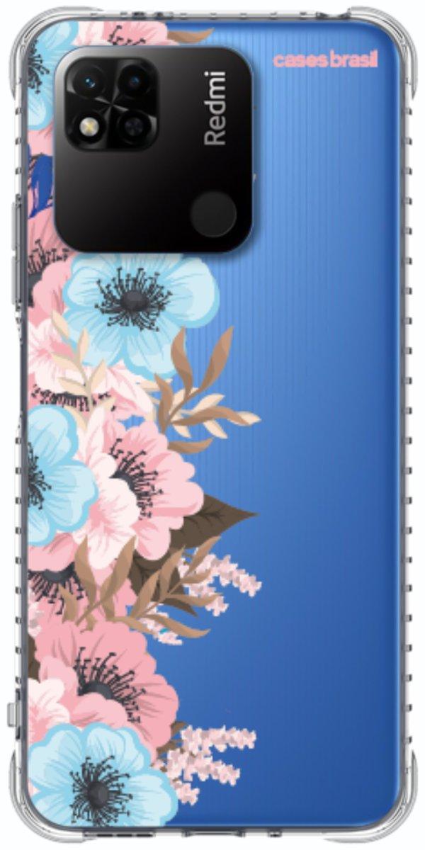 Capinha para Celular Moldura Floral