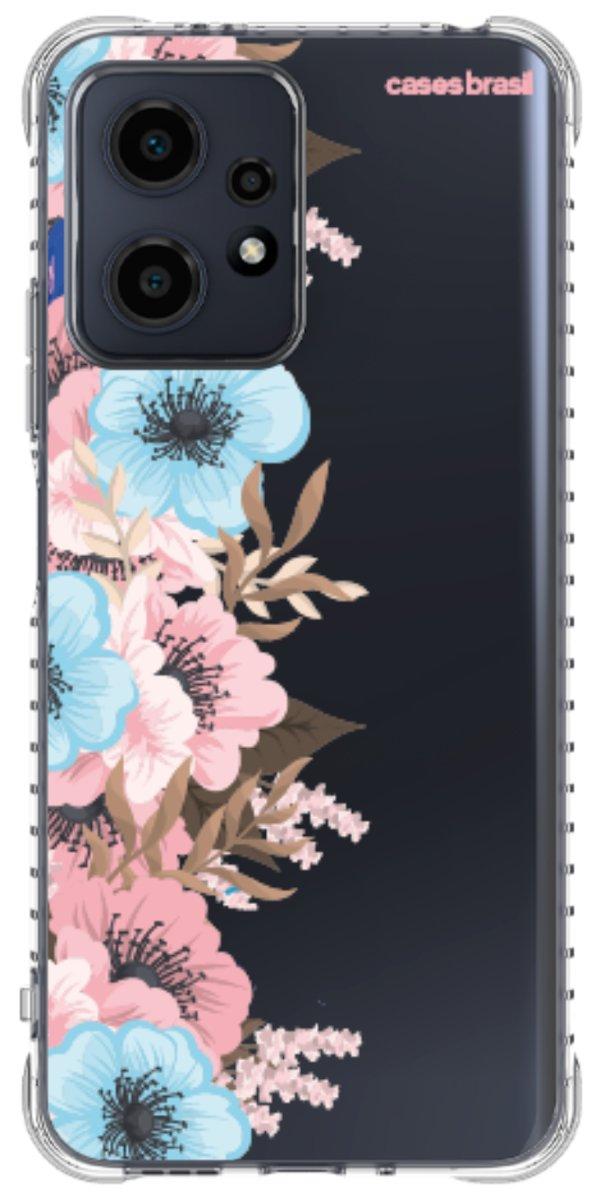 Capinha para Celular Moldura Floral