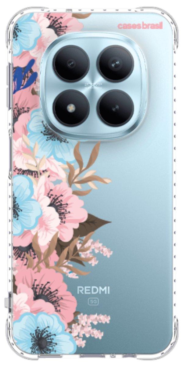 Capinha para Celular Moldura Floral