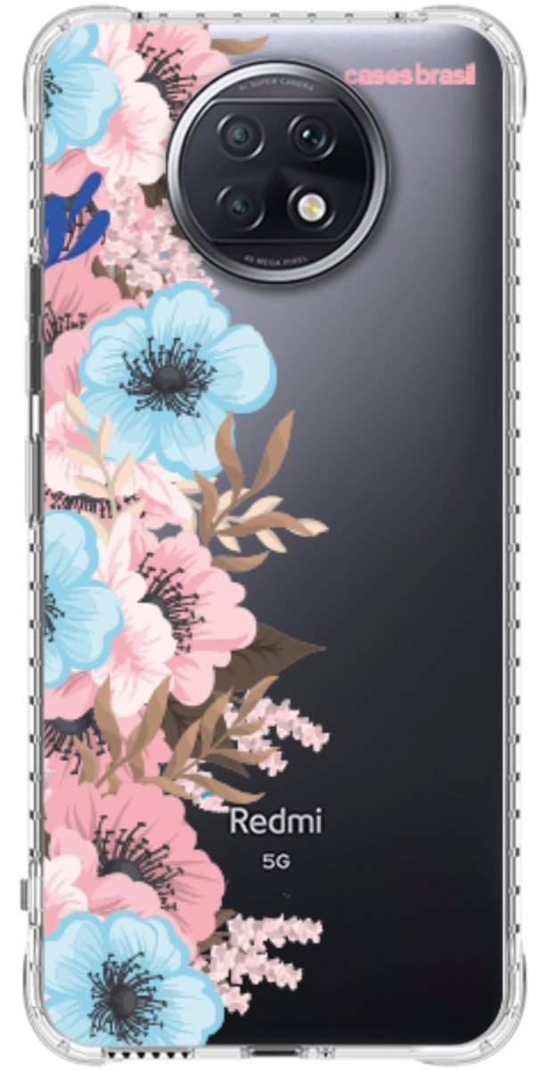 Capinha para Celular Moldura Floral