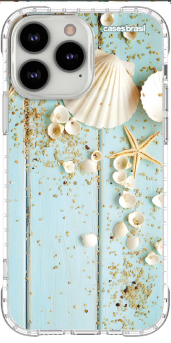 Capinha para Celular Conchas