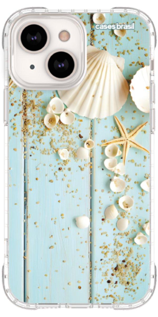 Capinha para Celular Conchas