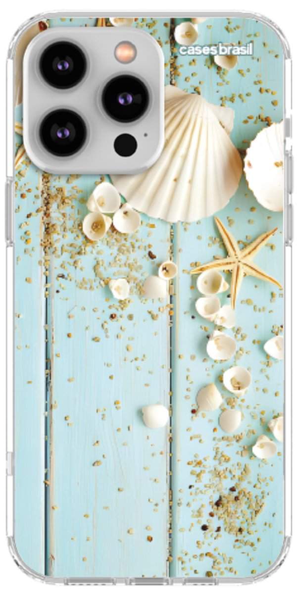 Capinha para Celular Conchas