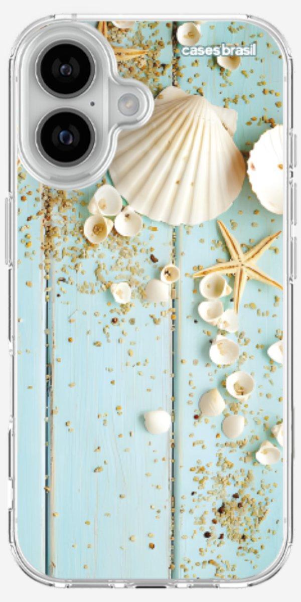 Capinha para Celular Conchas