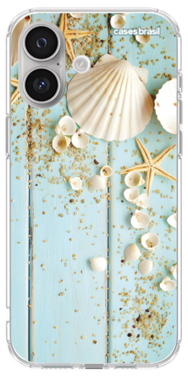 Capinha para Celular Conchas