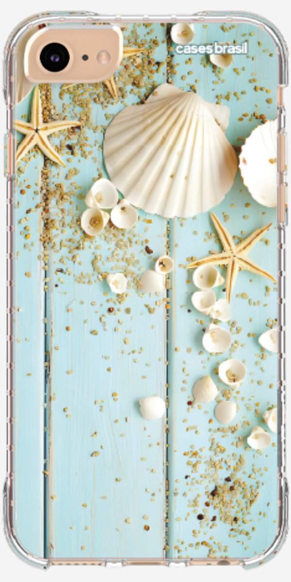 Capinha para Celular Conchas