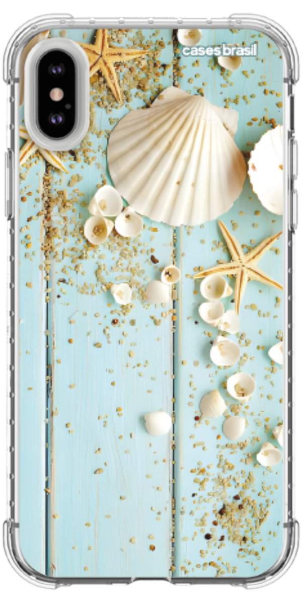 Capinha para Celular Conchas