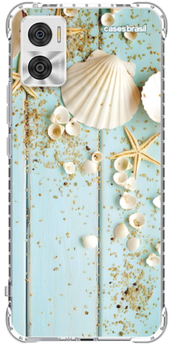 Capinha para Celular Conchas