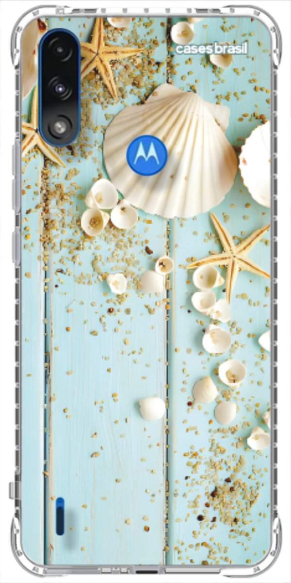 Capinha para Celular Conchas