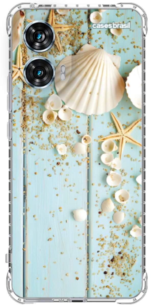 Capinha para Celular Conchas