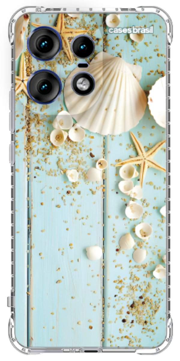 Capinha para Celular Conchas