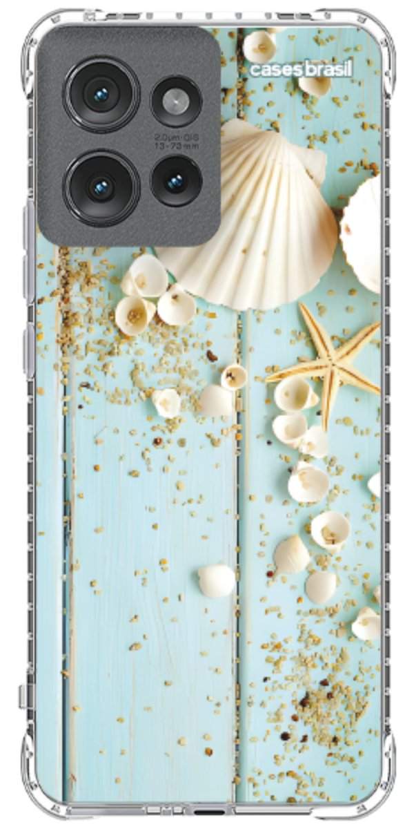 Capinha para Celular Conchas