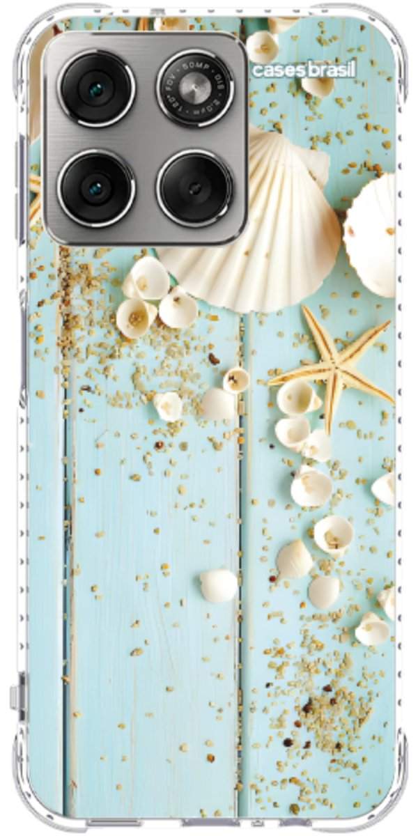 Capinha para Celular Conchas