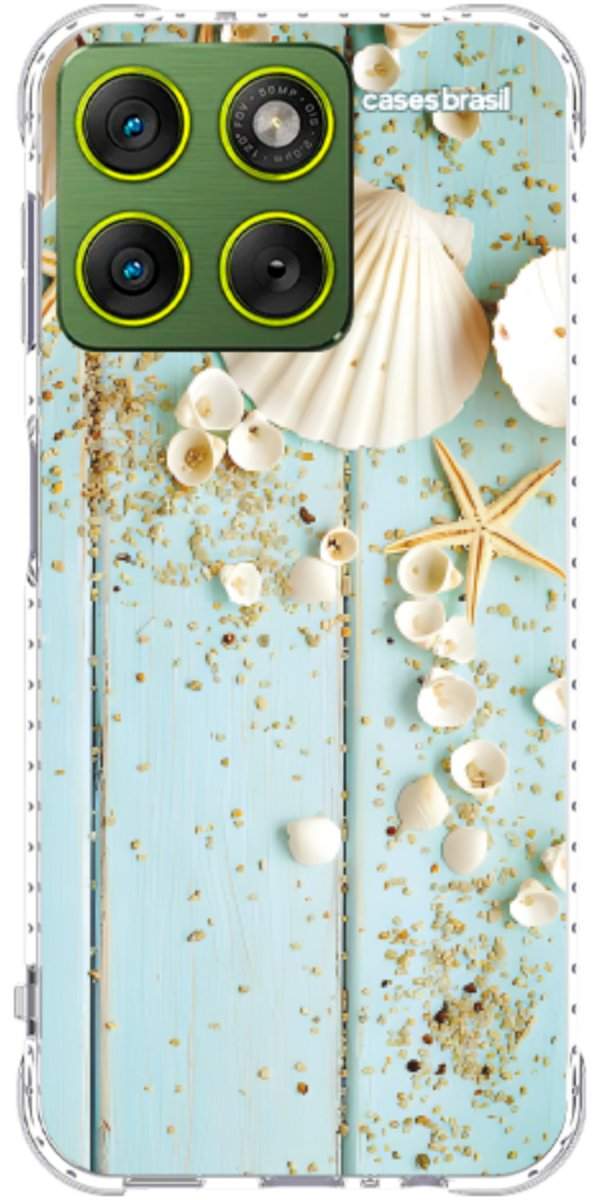 Capinha para Celular Conchas