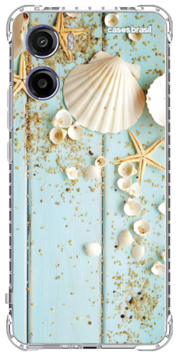 Capinha para Celular Conchas