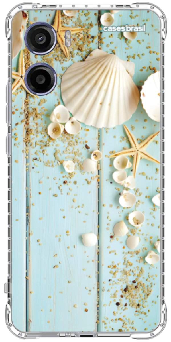 Capinha para Celular Conchas