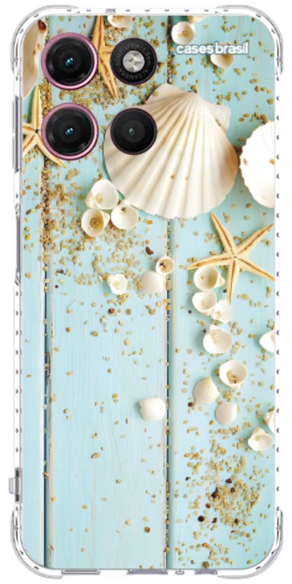 Capinha para Celular Conchas