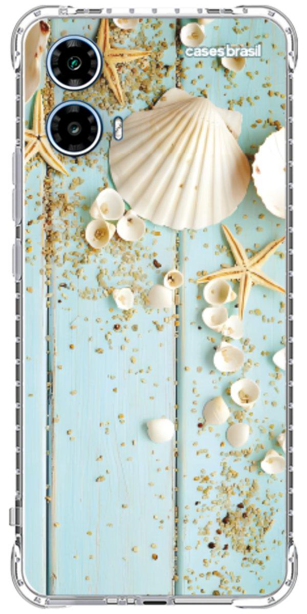 Capinha para Celular Conchas