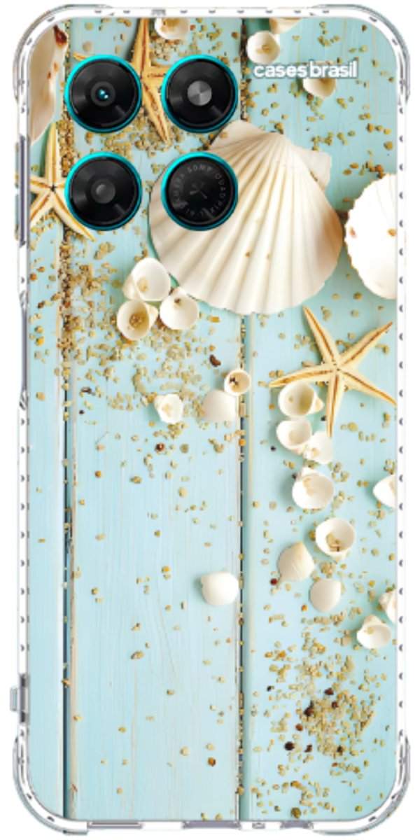 Capinha para Celular Conchas