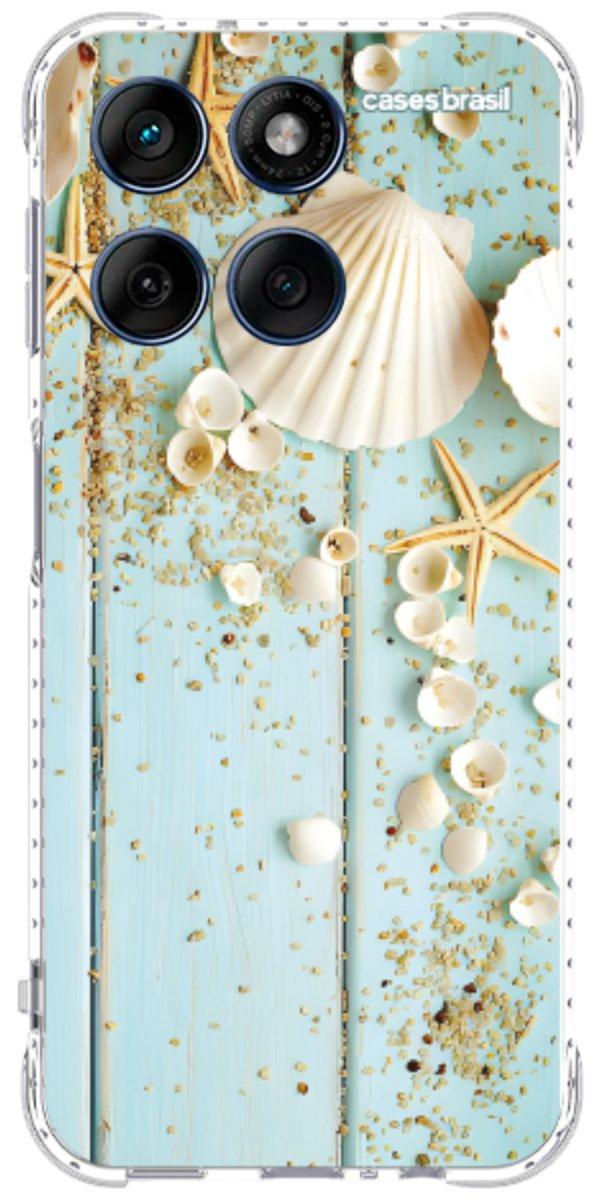 Capinha para Celular Conchas