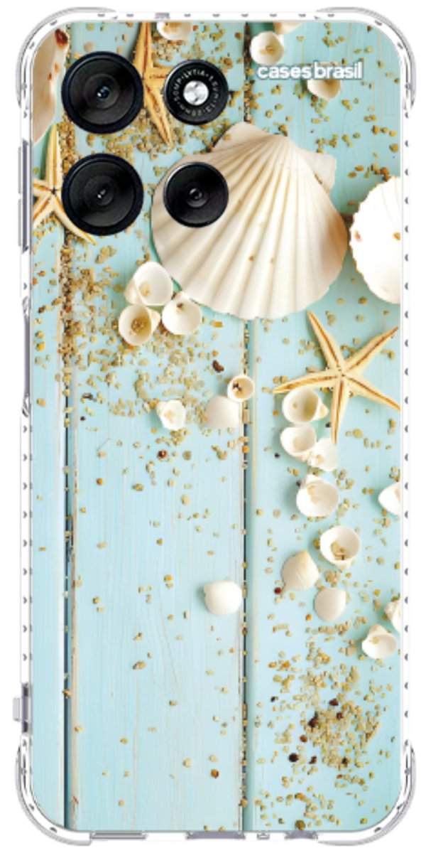 Capinha para Celular Conchas