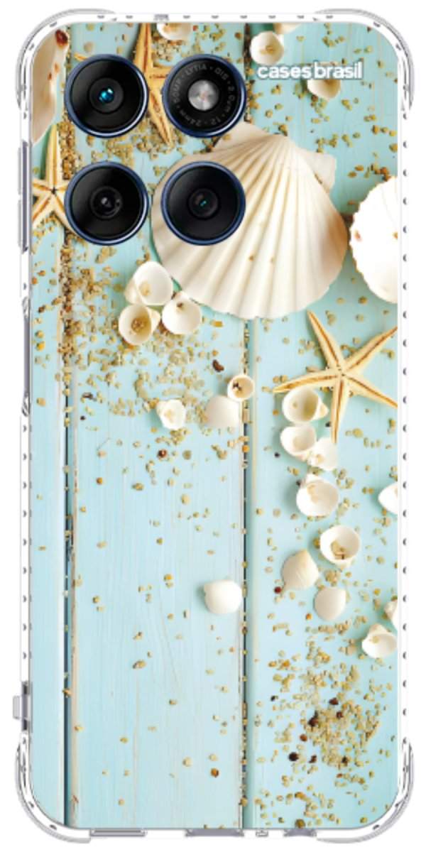 Capinha para Celular Conchas